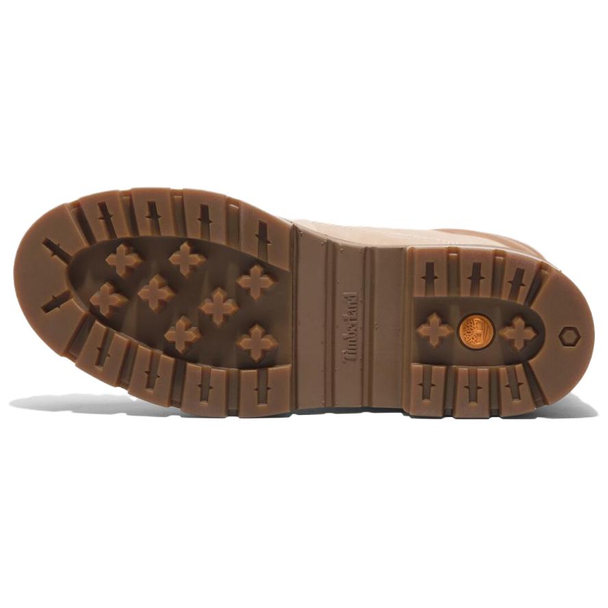 Timberland Женские водонепроницаемые ботинки на платформе 6 дюймов, светло-бежевые, TB0A2D7NEN71