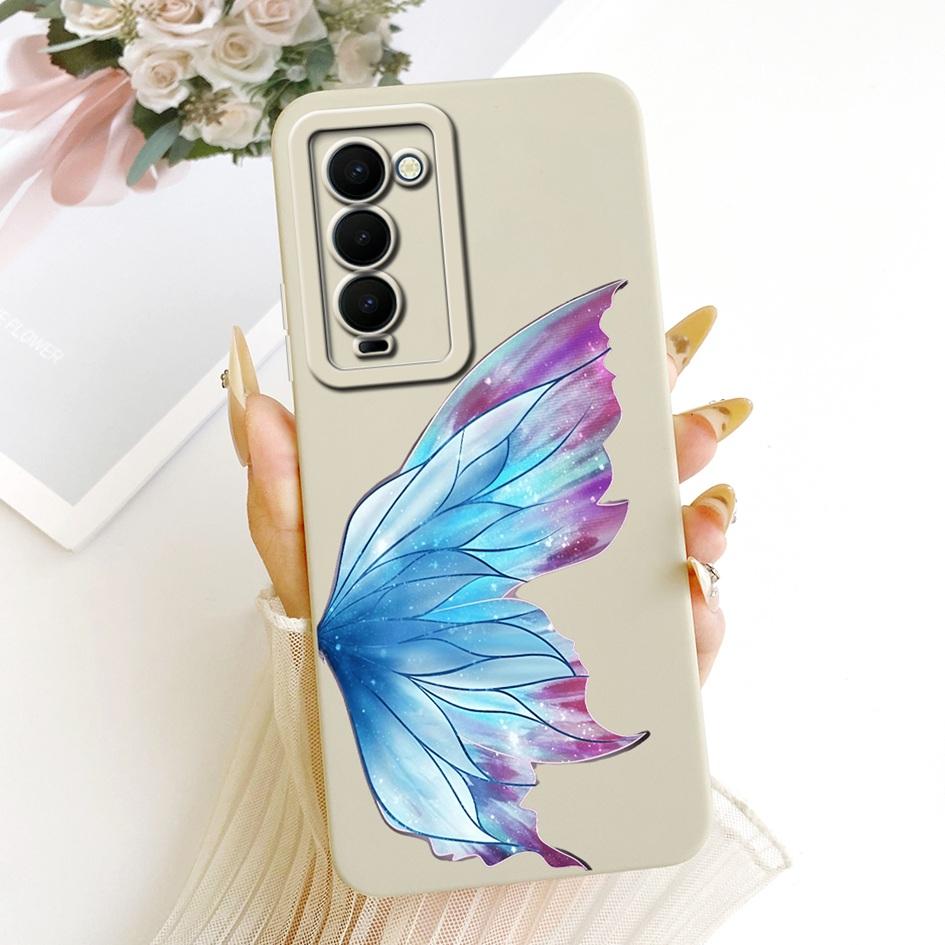 Для чехла Tecno Camon 18 18T 18P 18i Чехол для телефона Популярный Цветок Мягкий силиконовый чехол Для Tecno Camon 18 Premier CH9 CH9n Защитный