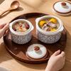 Керамическая многофункциональная кастрюля для тушения Baijie с крышкой, 750 мл