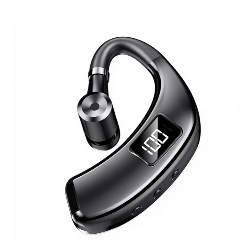 Беспроводные Bluetooth 5.4 Наушники с заушиной, поддержка SD-карты, вращение на 180 градусов, двойной дизайн ушей, цифровые, 200 мАч, длительное время ожидания, для правого и левого уха