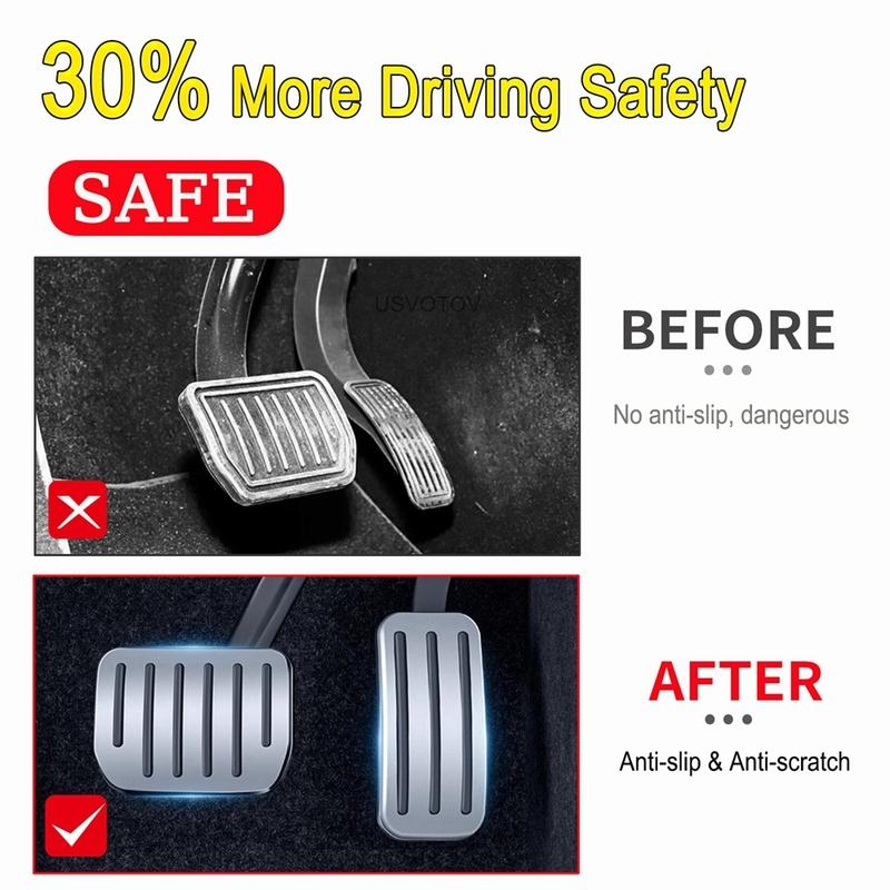 For Tesla Model Y Juniper 2025 Launch 2026-2023 Model 3 Highland 2024-2026 Accelerator Brake Pedal Anti Slip Foot Rest Cover