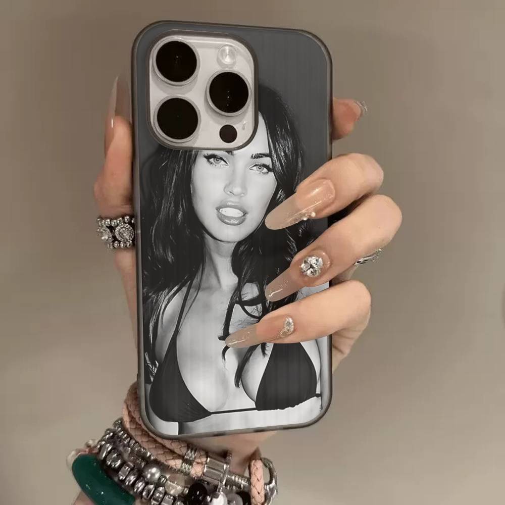 Чехол для телефона Jennifers B-Body Megan Fox с гофрированной полоской Для IPhone 17 16 15 14 13 12 11 Pro Max Plus Pro Ударопрочный чехол