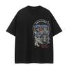 Ramones Ramones Играть Винтажная Американская Уличная Панк Череп Отпуск В Свободный Рок Хлопок Мужская и Женская Футболка с Коротким Рукавом