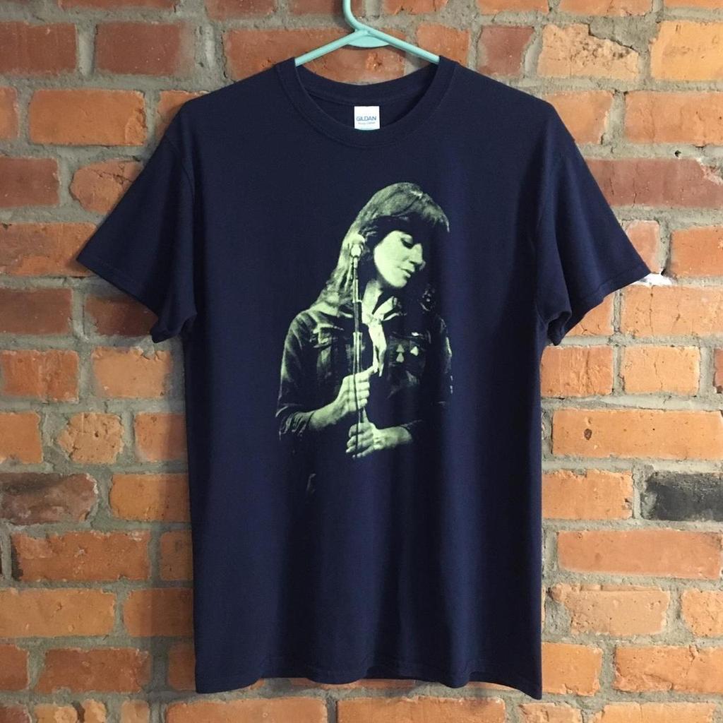 Linda Ronstadt Movie Release Black T shirt short sleeve tee vtg
