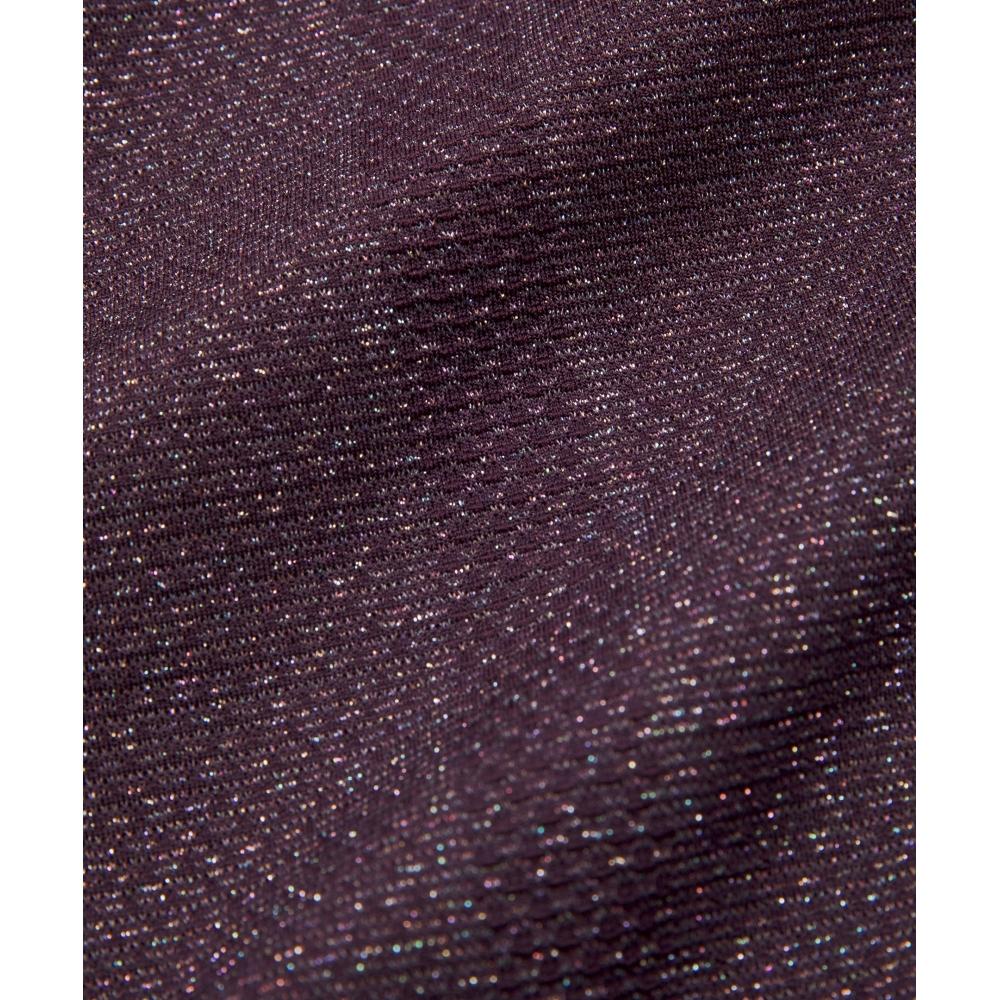 Lululemon Swiftly Tech Long Sleeve Shirt 2.0 Waist Length  Sparkle Black Plum Rainbow Lurex