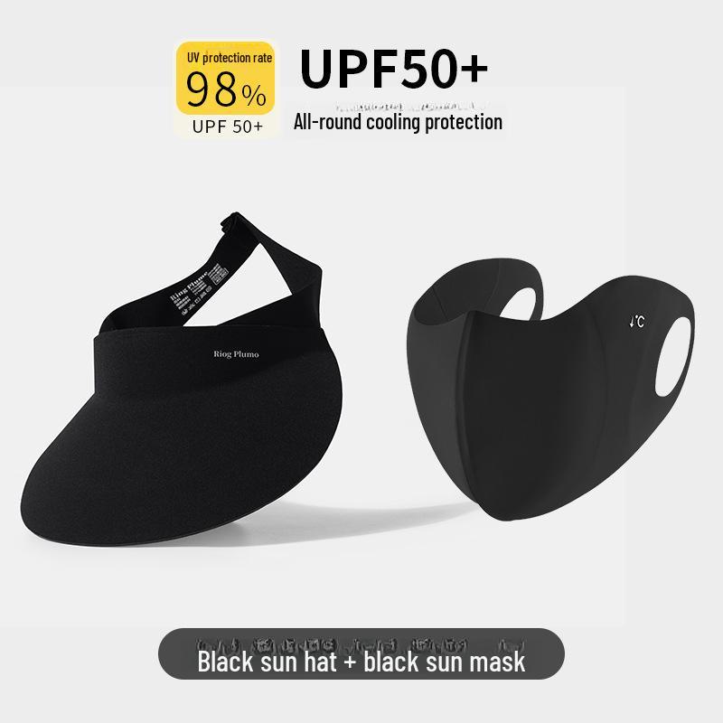 Женская бесшовная солнцезащитная шляпа: Большие поля, ажурный верх для езды на велосипеде весной и летом