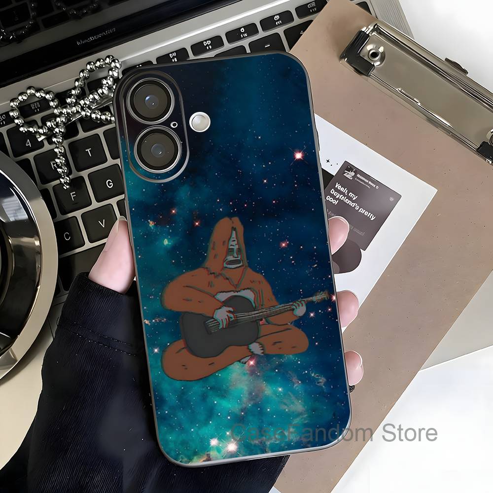 Sassy The S-Sasquatch Transparent gray Phone Case For iPhone 17,16,15,14,13,12,11,Pro,Max,Plus Magnetic Wireless Charging