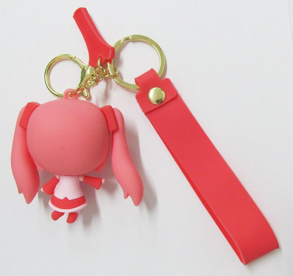 Мику Хатсуне брелок Хацуне фигурка Miku Hatsune вокалоид аниме 6см