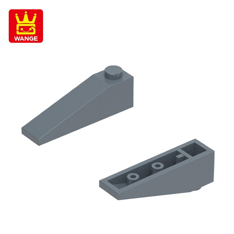 92 шт./лот Наклонный 18° 4x1 Блок крыши Аксессуары Moc Hue Совместим с 60477 Кирпич DIY Детская игрушка Компоненты для сборки