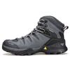 HUMTTO Waterproof Boots Men Non-Slip Outdoor Hiking Shoes for Mens Climbing Trekking Sneakers Leather Safety Ankle Boots