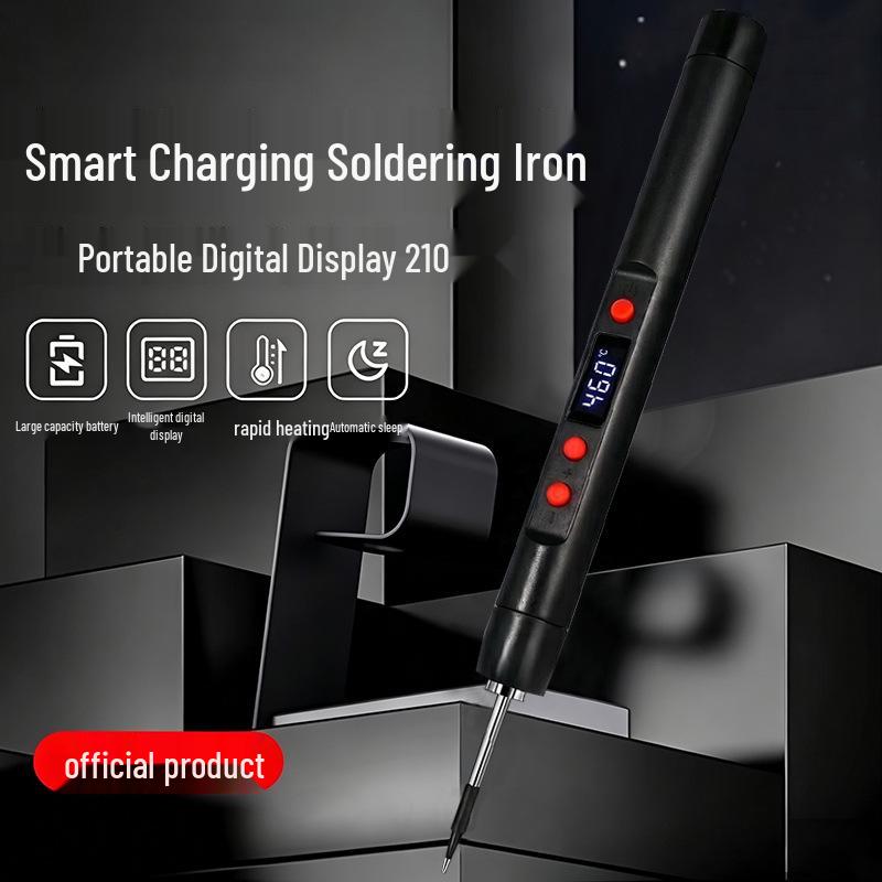 Портативный USB Беспроводной Паяльник на Литий-ионном Аккумуляторе - Компактный и Удобный Инструмент для Ремонта