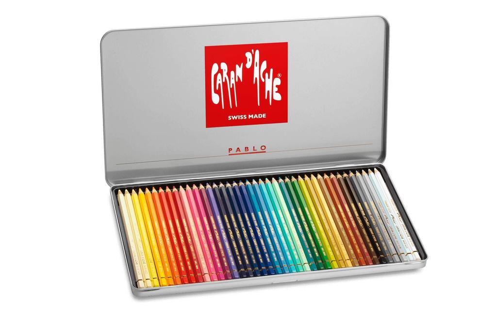 Caran Pablo Colored Pencils 40 Color Set d'Ache 0666-340 Oil-based