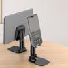 Foldable Metal Phone 360-degree Tablet Holder Hands-Free Rotation Viewing Stable Support Anti-slip Adjustable Phone