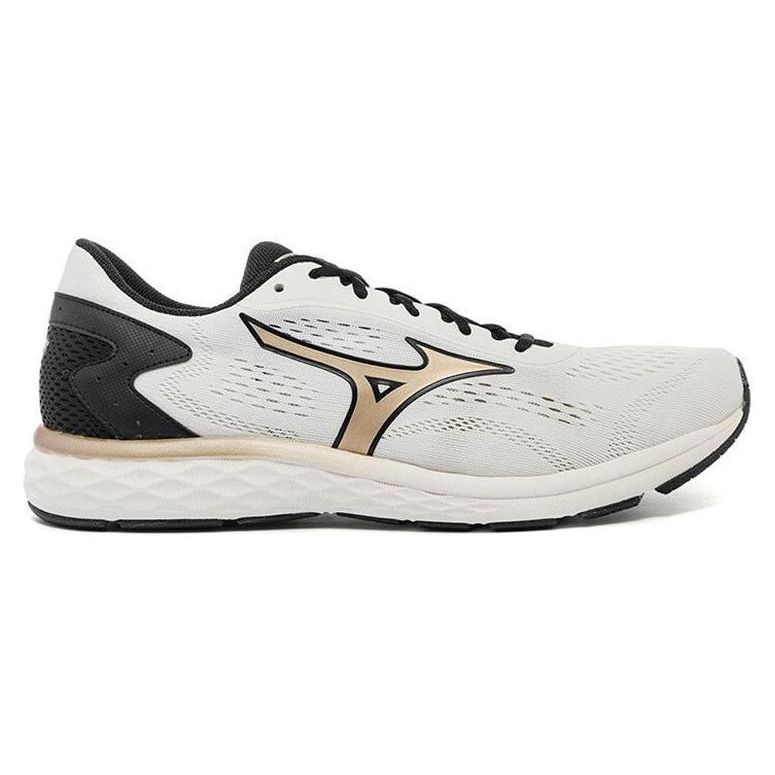Mizuno RC-03 Шнуровка Ткань Нескользящие Износостойкие Дышащие Низкие Повседневные Кроссовки для Бега Мужские Кроссовки Белый Черный J1CR220052