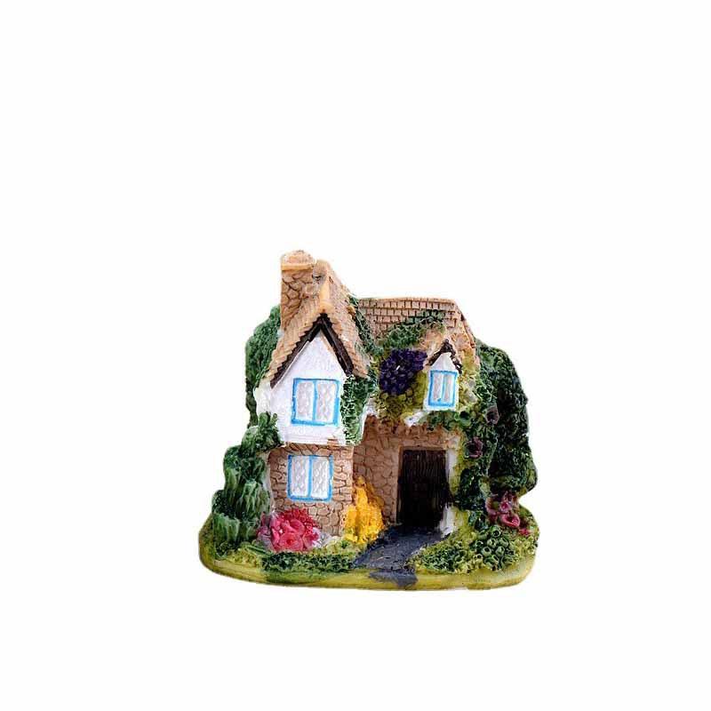 Ivy Villa House Miniature Fairy Garden Home Houses Decoration Mini Craft Micro Landscaping Decor DIY Accessories