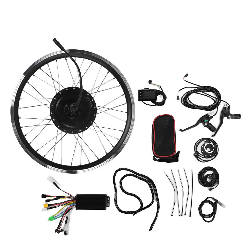 20 дюймов 48 В 500 Вт электрический велосипедный мотор комплект задний привод кассета заднее колесо мощный мотор электрический