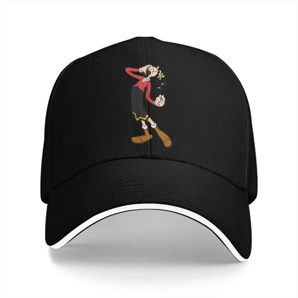 Цветочная Бейсболка Унисекс Кепки Козырек Защита Snapback Моряк Папай Подарки Кепки