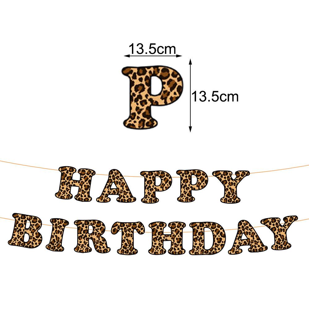 32Inch Leopard Print Number Balloon 0-9 Cheetah Print Foil Balloons for Wild One Safari Birthday Animal Print Party Decorations