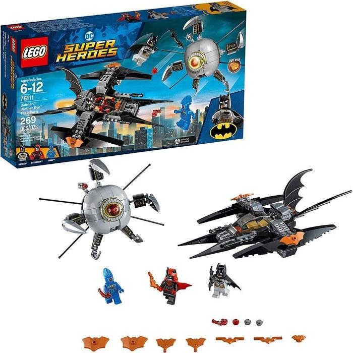 LEGO Супергерои Бэтмен: Brother Eye Take Down 76111 Мультиколор Средний