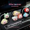 Cartoon Little Beaver Car Aromatherapy Air Freshener Adapter Clip Base Air Vent Scent Diffuser