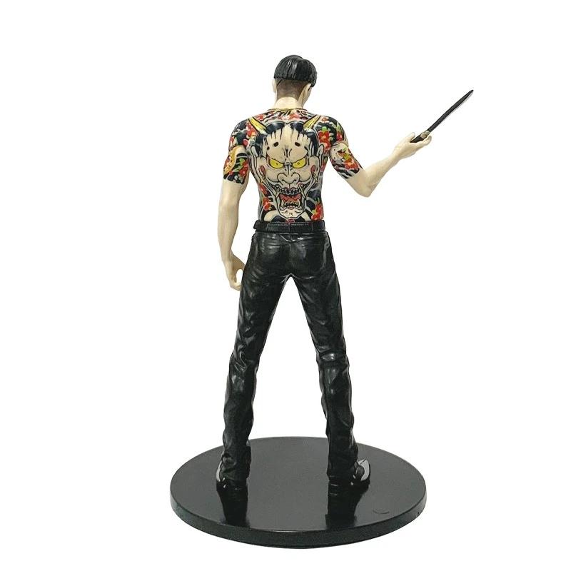 17 см Фигурка из игры Yakuza Аниме Фигурка Горо Мадзима Кирю Кадзума Фигурки Yakuza Фигурка ПВХ Коллекционная Модель Игрушки Хэллоуин Подарок