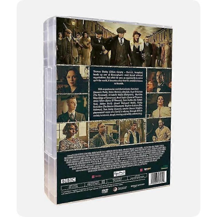 Острые козырьки Полная серия Сезон 1-6 (DVD, 12 дисков, Комплект в коробке) английская версия