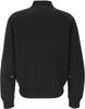 Зимняя куртка HUGO Oversized bomber jacket из хлопкового микса с джерси - Style Dargenzip 50542590 Black