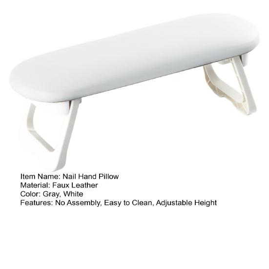Подставка для рук для маникюра, подставка для рук, складная, из искусственной кожи, подушка для ногтей, держатель для рук, регулируемая подушка для рук для маникюра, нейл-арт