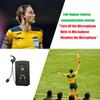 GOREF Футбольный рефери Интерком-гарнитура 1200M Полнодуплексный Bluetooth 5,1 Мотоциклетный домофон Беспроводной коммуникатор, такой же, как FBIM
