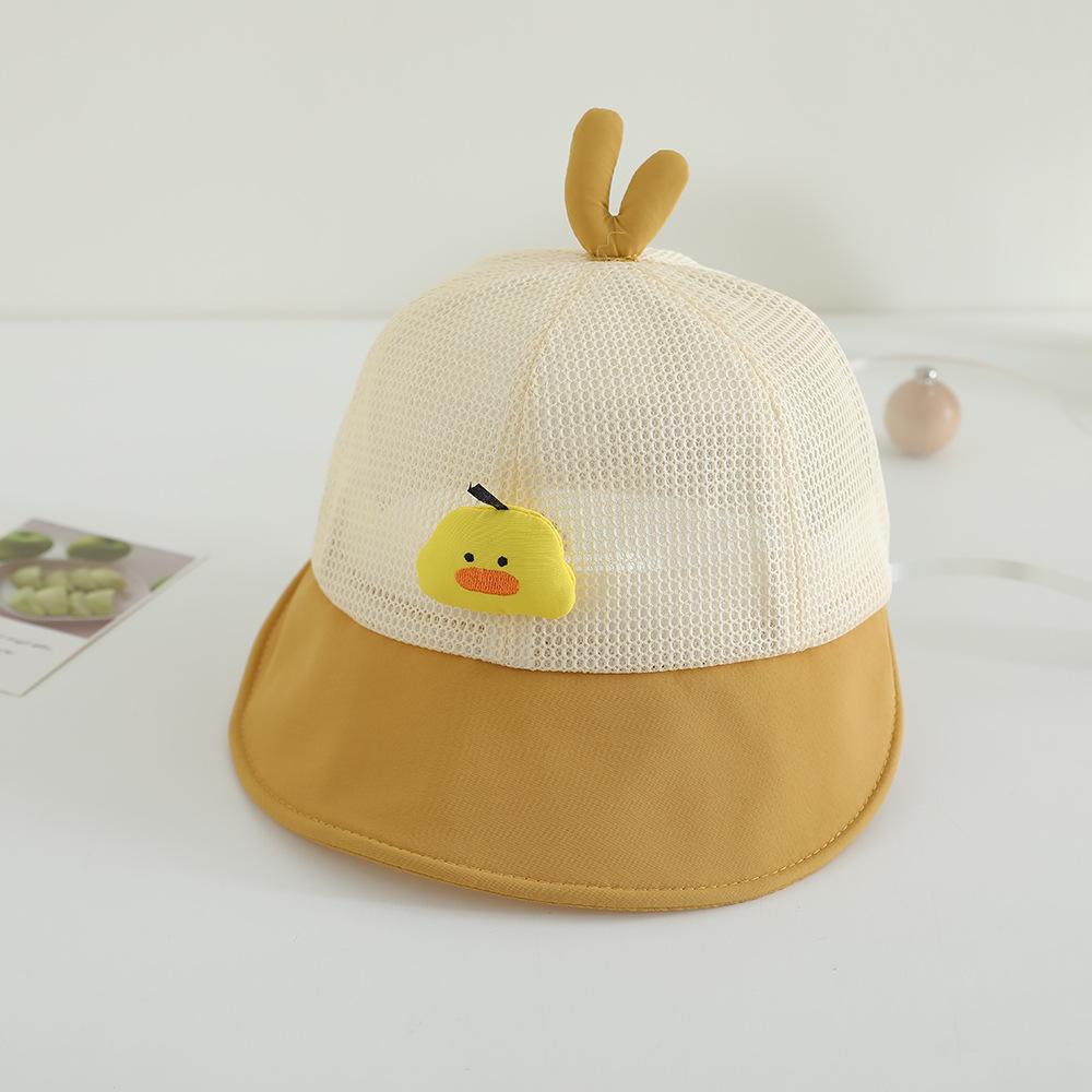 Детская шляпа Лето Новая сетчатая детская панама для мальчиков девочек Милая мультяшная кепка Панама Солнцезащитная шляпа Уличная рыболовная шляпа Шляпы рыбака