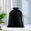 Custom High-End Satin Drawstring Bag: Luxurious Imitation Silk Storage
