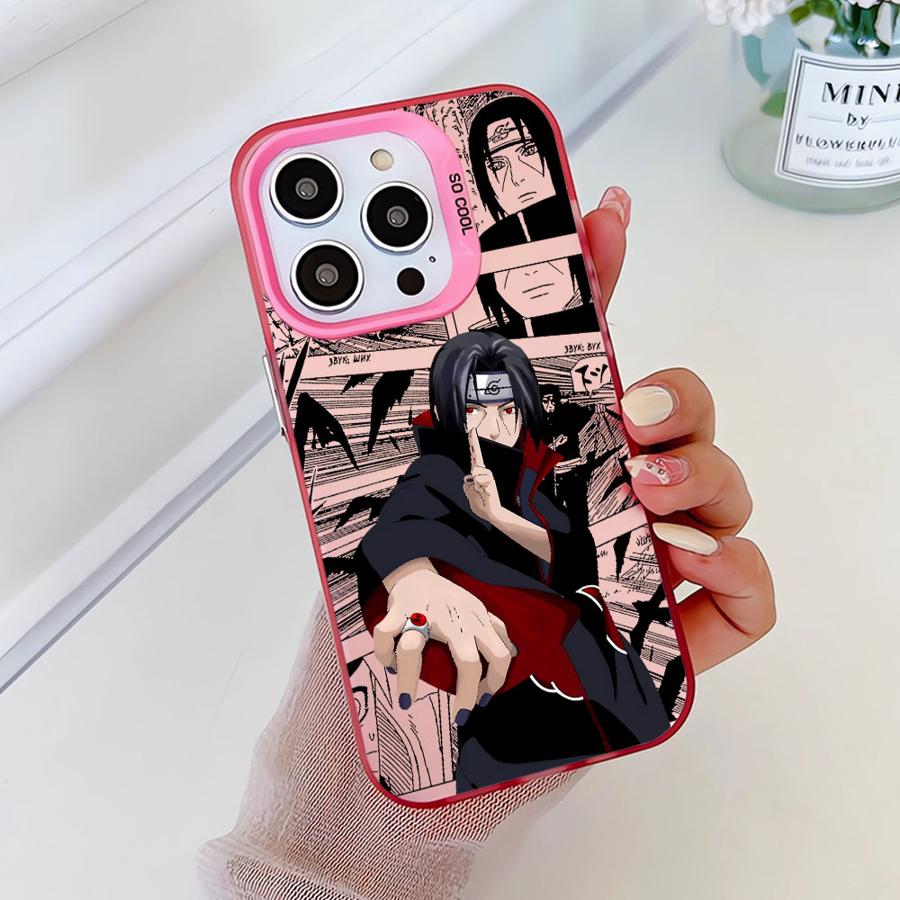 Soft Shell Phone Case for iPhone 11 12 13 Pro Max 16e 14 15 16 Plus Anime Narutos Cool