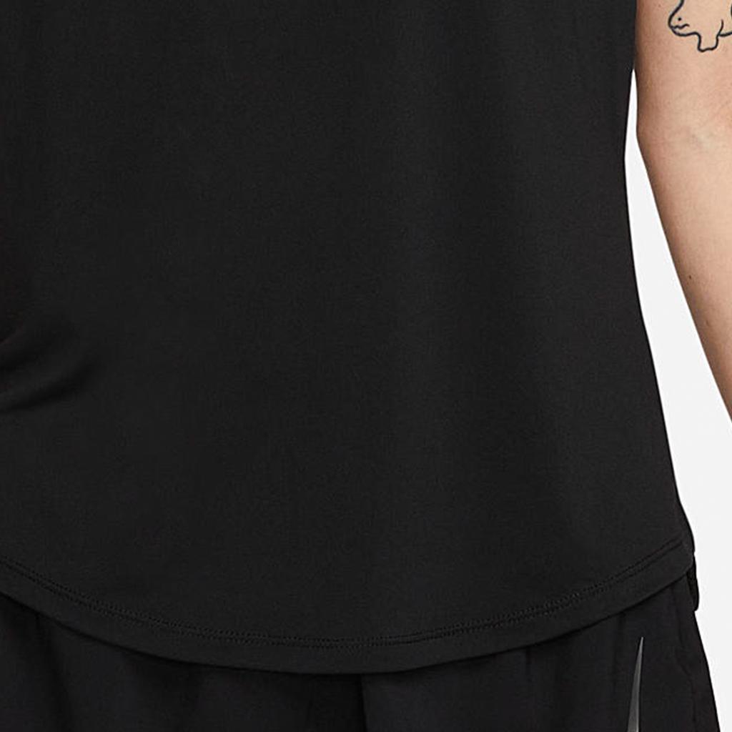 Nike Dri-FIT One Women'ss Logo Crewneck T-Shirt Black DX1026-010