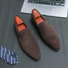 Итальянский бренд Мужская обувь Деловая Формальная обувь Модная Замшевая кожа Повседневная обувь Роскошная Свадебная обувь для мужчин Лоферы