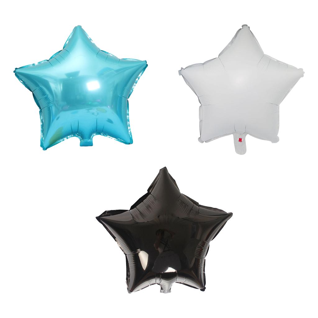 1 шт. Набор 18 дюймов Красные алюминиевые фольгированные шары в форме звезд для вечеринки по случаю дня рождения Фольгированные шары в форме звезд Фольгированные шары в форме звезд