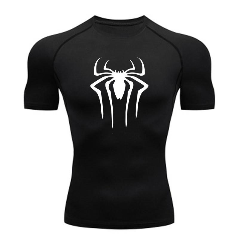 New Compression Shirt Men Fitness Gym Super Hero Sport Running T-Shirt Rashgard Tops Tee Quick Dry Short Sleeve T-Shirt for Men