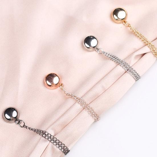 4/8/12 шт. Магнитные зажимы для одежды, пуговицы для штанин, регулируемые зажимы для штанин, булавки, быстрые застежки для рубашки