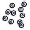 14mm Car Logo Styling Remote Control Key Sticker For Volvo XC40 XC60 XC90 V40 V60 S60 V50 V90 S80 C40 V70 XC70 C30 C70 Rdesign