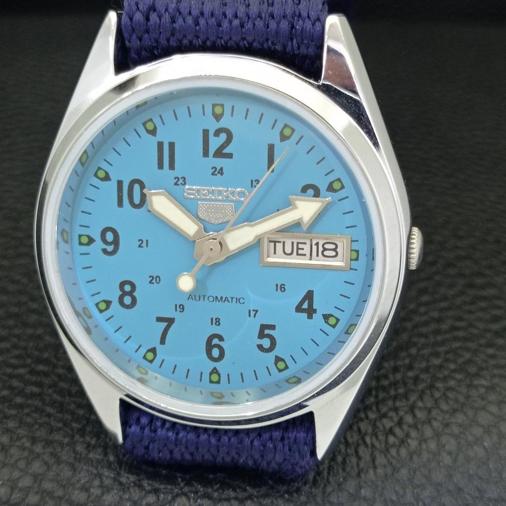 ВИНТАЖНЫЕ ОТРЕМОНТИРОВАННЫЕ МУЖСКИЕ НАРУЧНЫЕ ЧАСЫ SEIKO 5 АВТОМАТИЧЕСКИЕ 6309A ЯПОНИЯ a441701-1