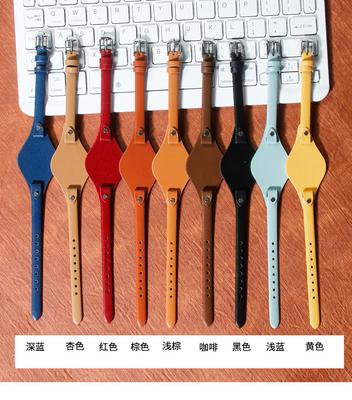 Часы из коровьей кожи с женским поддоном и ремешком 8 мм