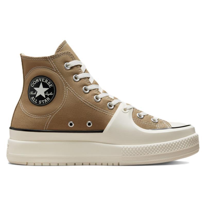 Converse Chuck Taylor All Star Retro Easy-to-Wear High Top Canvas Shoes Unisex Brown and White