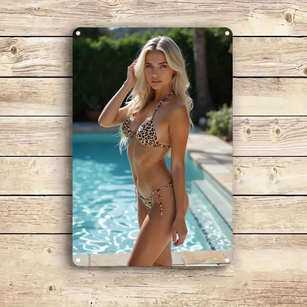 Винтажный алюминиевый настенный арт-постер, подарок для декора комнаты, 2D металлическое украшение для стены