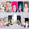 RP45 M-Marin K-Kitagawa Прозрачный чехол для телефона для Motorola Moto G7 G8 G9 G84 G85 G73 G24 G15 Z2 Play Power Plus