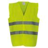 Yoko Mens Hi Vis 2 Bands Vest/Waistcoat