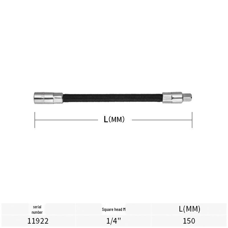 SATA Flexible Extension Bar 6.3/10mm Socket Joint Tool