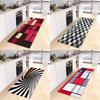 Geometric Kitchen Carpet Door Mat Bedroom Children's Living Room Tatami Carpet Corridor Non-slip Floor Mat