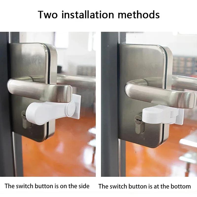 Универсальный дверной замок, профессиональный замок для мебели, фиксатор, детское защитное устройство для безопасности ребенка, защелка для шкафа, детский замок