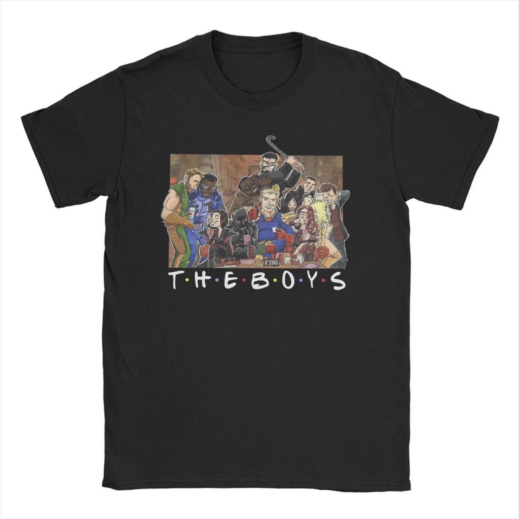 Унисекс Женские Футболки The Boys Билли Бутчер Хоумлендер 100% Хлопок Одежда Винтажная Футболка с Коротким Рукавом и Круглым Вырезом Подарок Футболка