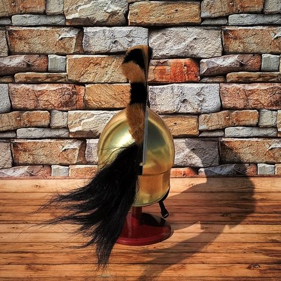 Средневековый греческий коринфский шлем римский рыцарь спартанский доспех шлем носимый стальная кость