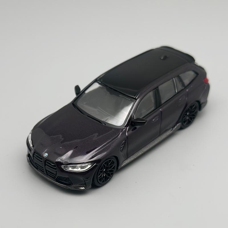 MINIGT 896 BMW M3 M Performance Touring Фиолетовый Дайтона Пурпурный 1:Модель автомобиля из сплава 64
